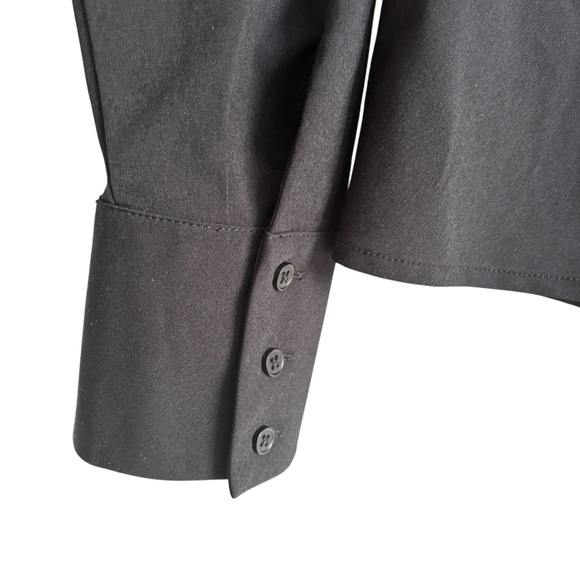 Express Stretch Button Up Shirt Size 11/12 Office Workwear Business Casual - Picture 6 of 14